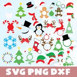 christmas monogram svg,png,dxf,christmas monogram bundle svg,png,dxf,vinyl cut file, png