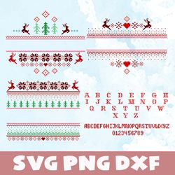 christmas sweater svg,png,dxf,christmas sweater bundle svg,png,dxf,vinyl cut file, png