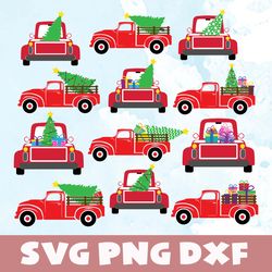 christmas truck svg,png,dxf,christmas truck bundle svg,png,dxf,vinyl cut file, png