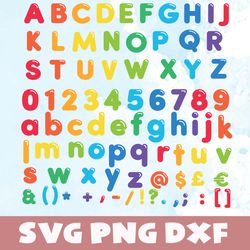 cocomelon alphabet elements svg,png,dxf, cocomelon font bundle svg,png,dxf, vinyl cut file, png
