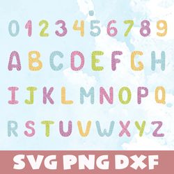 color decor number svg,png,dxf, color decor number bundle svg, png, dxf, vinyl cut file, png