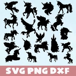unicorns mandala silhouette svg,png,dxf, unicorns mandala silhouette bundle svg,png,dxf,vinyl cut file, png, cricut