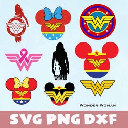 wonder woman marvel svg,png,dxf, wonder woman marvel bundle svg,png,dxf,vinyl cut file,png, cricut