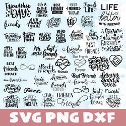 best friends svg,png,dxf,best friends bundle svg,png,dxf,vinyl cut file,png, cricut