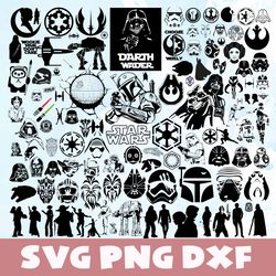 star war disney svg,png,dxf, star war disney bundle2 svg, png,dxf,vinyl cut file,png, cricut