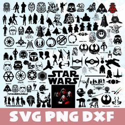 star war disney svg,png,dxf, star war disney bundle5 svg, png,dxf,vinyl cut file,png, cricut