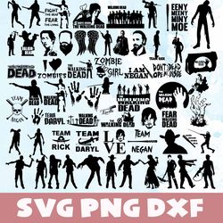 the walking dead tv show svg,png,dxf,the walking dead tv show bundle svg,png,dxf4,vinyl cut file,png, cricut