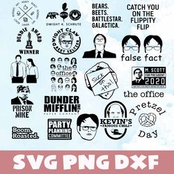 the office pack svg,png,dxf, the office pack bundle svg,png,dxf,vinyl cut file,png, cricut