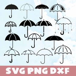 umbrella svg,png,dxf, umbrella bundle svg,png,dxf,vinyl cut file,png, cricut
