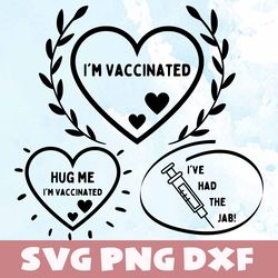 vaccinated svg,png,dxf, vaccinated bundle svg,png,dxf,vinyl cut file,png, cricut