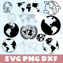 world map svg,png,dxf, world map bundle svg,png,dxf,vinyl cut file,png, cricut