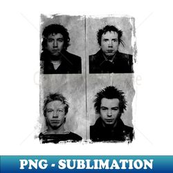 70s punk band - creative sublimation png download