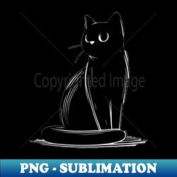 the black cat (le chat noir) - premium sublimation digital download