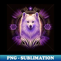 samoyed joy - png transparent digital download file for sublimation