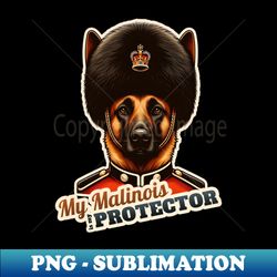 belgian malinois king queen - vintage sublimation png download
