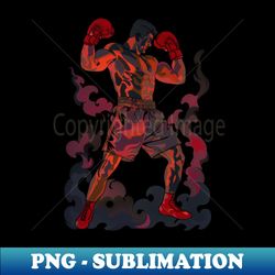traditional boxer - png sublimation digital download