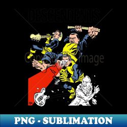 punk rock band - exclusive sublimation digital file