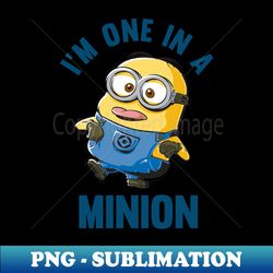 despicable me minions dave one in a minion - instant png sublimation download