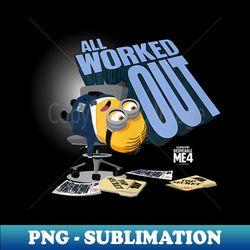 minions despicable me 4 avl all worked out - elegant sublimation png download