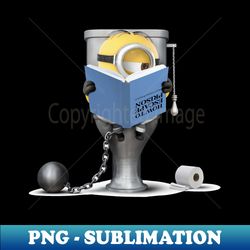 despicable me minions how to escape prison - exclusive sublimation digital file