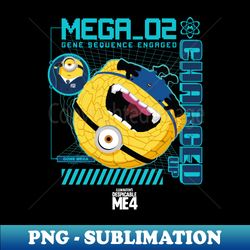 despicable me 4 charged up mega_02 sequence engaged - signature sublimation png file