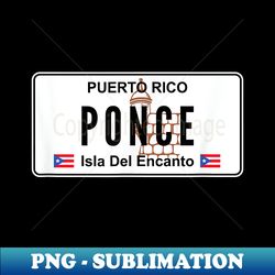 ponce - puerto rico puerto rican pride boricua plate