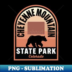 cheyenne mountain state park co bear - png transparent sublimation file