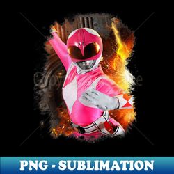 power rangers photo pink ranger close up - sublimation-ready png file