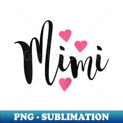 s mimi grandma for baby shower baby announcement birth - sublimation-ready png file