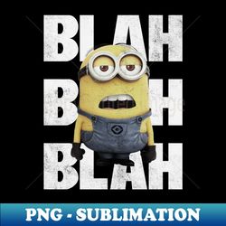 despicable me minions dave is so blah - special edition sublimation png file