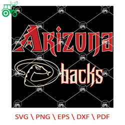 arizona diamondbacks svg, sports logo svg, football svg, football gift, arizona diamondbacks, arizona university