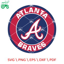 atlanta braves svg, sports logo svg, mlb svg, baseball svg file, baseball logo, mlb fabric, mlb baseball, mlb