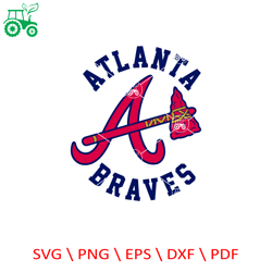atlanta braves svg, sports logo svg, mlb svg, baseball svg file, baseball logo, mlb fabric, mlb baseball, mlb