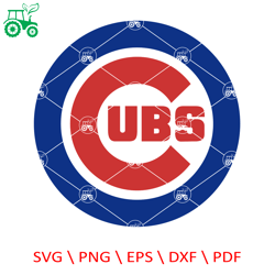 chicago cubs svg, sports logo svg, mlb svg, baseball svg file, baseball logo