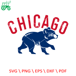 chicago cubs svg, sports logo svg, mlb svg, baseball svg file, baseball logo