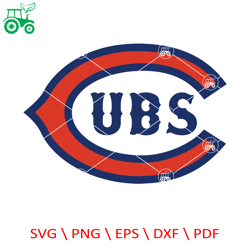 chicago cubs svg, sports logo svg, mlb svg, baseball svg file, baseball logo