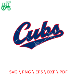 chicago cubs svg, sports logo svg, mlb svg, baseball svg file, baseball logo