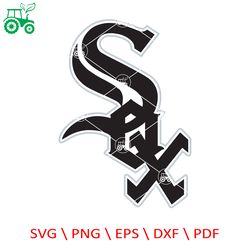 chicago white sox svg, sports logo svg, mlb svg, baseball svg file, baseball logo, mlb fabric, mlb baseball, mlb