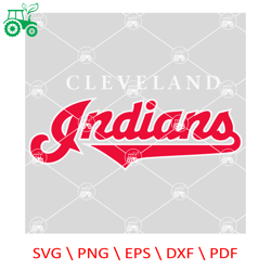 cleveland indians svg, sports logo, mlb svg, baseball svg file, baseball logo, mlb fabric, mlb baseball, mlb