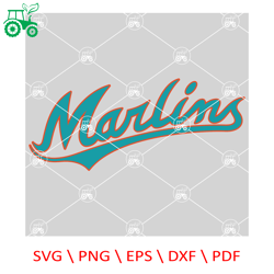 miami marlins svg, sports logo svg, mlb svg, baseball svg file, baseball logo, mlb fabric, mlb baseball, mlb svg