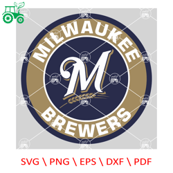 milwaukee brewers svg, sports logo svg, mlb svg, milwaukee brewers baseball svg, mlb svg, baseball svg file, baseball