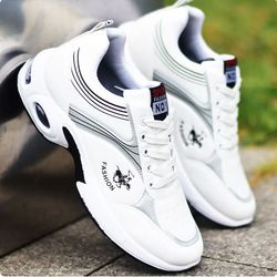 new breathable sneakers men's sports shoes male