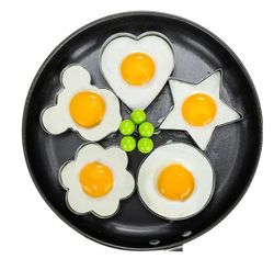 5 style stainless steel fried egg pancake shaper kitchen accessories gadget rings omelette mold mould frying egg cooking