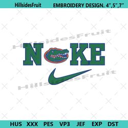 nike florida gators swoosh embroidery design download file