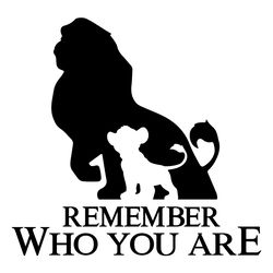 remember who you are svg