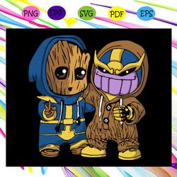 groot and thanos groot thanos groot svg