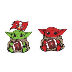 tampa bay buccaneers baby yoda nfl svg, sport svg, baby yoda svg, nfl logo svg, nfl svg, tampa bay svg, buccaneers footb