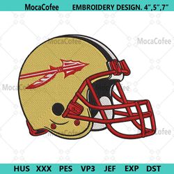 florida state seminoles helmet embroidery instant download