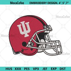 indiana hoosiers helmet embroidery design download file