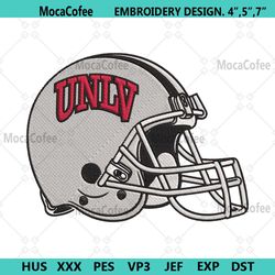 unlv rebels helmet embroidery digitizing instant download